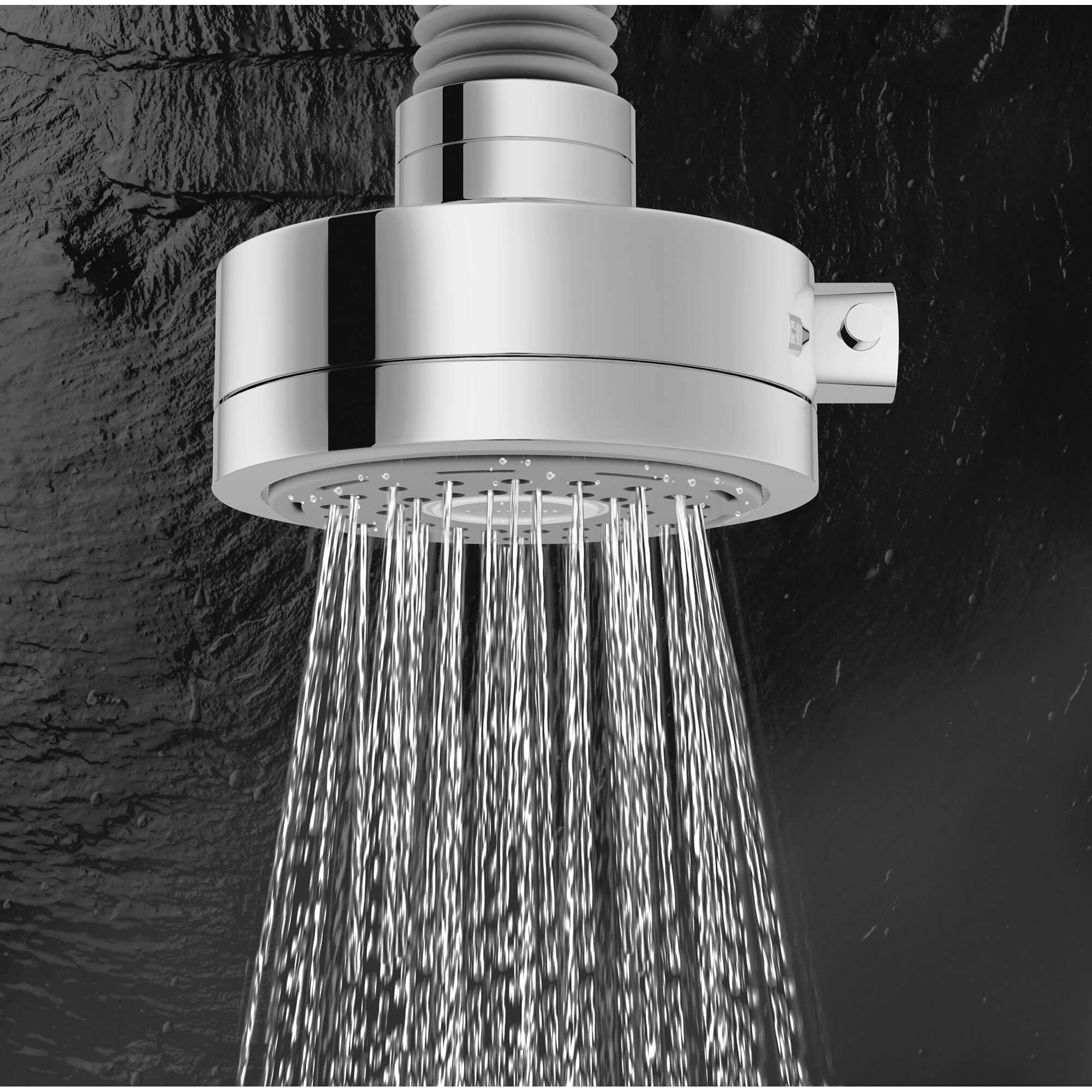 130 Top 4 Shower Head, 5" 4 Sprays, 2.5 gpm